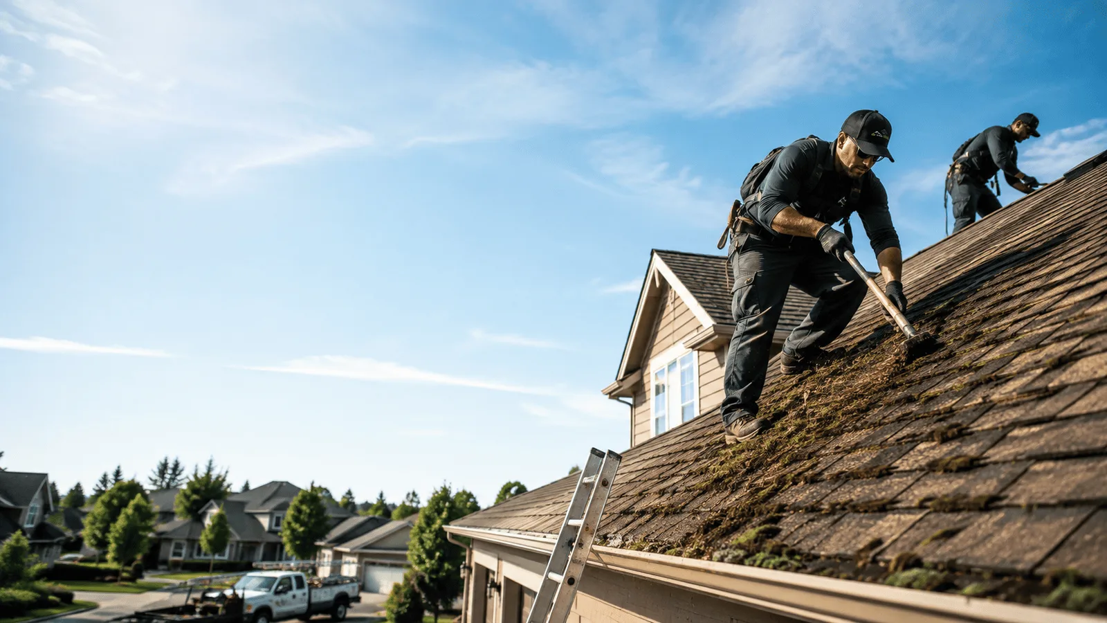 Roof Moss Removal in Dwight, KS near me